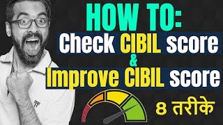 Financial Advice to IMPROVE and CHECK CIBIL Score  Part 2 [upl. by Pegeen]