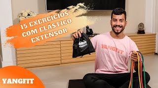 15 Exercícios com Elástico Extensor Para o Corpo Todo [upl. by Josie]