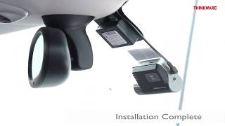 Thinkware F800 Dash Cam  Installation Guide [upl. by Ljoka162]