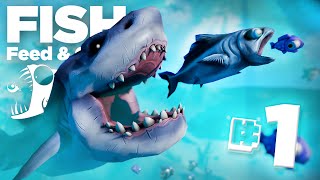 FISH EAT GROW BIG  Feed And Grow  Ep1 [upl. by Nivalc364]