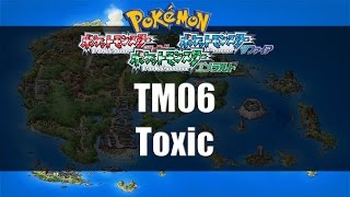 Pokemon RubySapphireEmerald  Where to find TM06 Toxic [upl. by Notyalk]