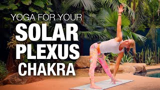 Yoga for your 3rd Chakra  Solar Plexus Chakra Yoga Class  Five Parks Yoga [upl. by Htehpaj]