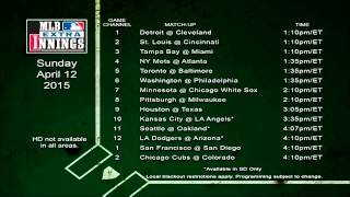 MLB Extra Innings Music  April 2015 [upl. by Eulalia]