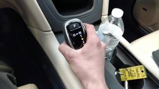 How To Use The Shifter In The New Cadillac XT5 [upl. by Ellehcin]