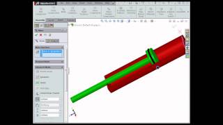 How to create a Limit Mate  SOLIDWORKS tutorials [upl. by Saxe243]