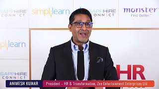 Animesh Kumar President – HR amp Transformation Zee Entertainment Enterprises Ltd [upl. by Akered775]