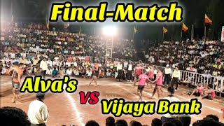 Final Match  Vijaya Bank Bengaluru vs Alvas Mudbidri Kabaddi Match  Kabaddi Mania [upl. by Acinemod]