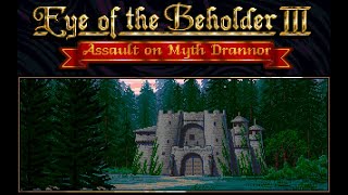 Eye of the Beholder III Assault on Myth Drannor PCDOS 1993 SSI Softgold [upl. by Charleen528]