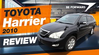 Toyota Harrier 240G 2010  Car Review [upl. by Elmira]