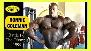 RONNIE Coleman  BACK amp ARMS  The Battle For The Olympia 1999 [upl. by Notsruht]