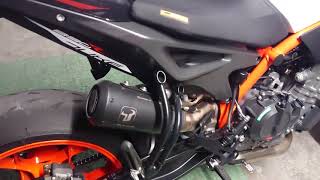 KTM 890 Duke R 2021  Ixrace MK2 Exhaust Sound [upl. by Einnoj]