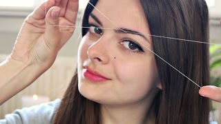 Threading  Facial Hair Removal Method [upl. by Depoliti]