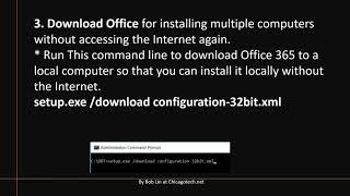 How to use Office Deployment Tool ODT to install Office [upl. by Notyalk]