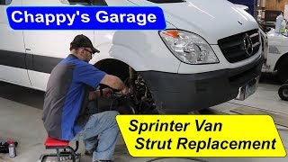 Sprinter van strut replacement [upl. by Tryck777]