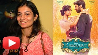 Khoobsurat Public Review  Sonam Kapoor Fawad Khan [upl. by Avril]