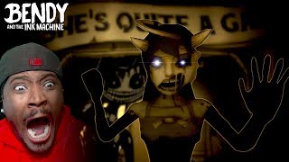 WHAT DID HE DO TO ALICE ANGEL FACE  Bendy And The Ink Machine Chapter 3 BORIS SECRET ENDING [upl. by Lancelle]