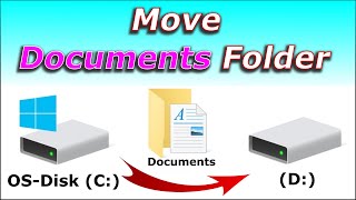 How to move the Documents folder in Windows the right way [upl. by Althea996]