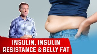 How Insulin Works – Insulin Resistance amp Belly Fat Simplified by DrBerg [upl. by Suiravad]