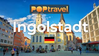 Walking in INGOLSTADT  Germany 🇩🇪 4K 60fps UHD [upl. by Repinuj169]