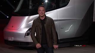 Tesla Semi amp Roadster Unveil [upl. by Lorrimor]