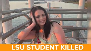 LSU student killed in car in Baton Rouge [upl. by Gnourt183]