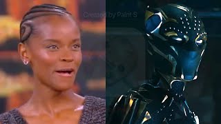 Letitia Wright Teases Black Panther Return [upl. by Rahas]