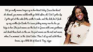 Azealia Banks  Liquorice Lyrics [upl. by Lan650]