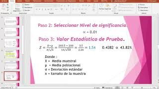 Pruebas de hipótesis  De 1 y 2 Colas  ESTADISTICA INFERENCIAL [upl. by Aynod]