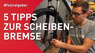 5 TIPPS zur Scheibenbremse [upl. by Can838]