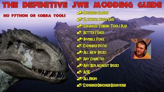 How to Install ALL of the Best Jurassic World Evolution Mods  With Timestamps  Definitive Guide [upl. by Leonsis]