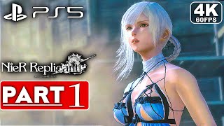 NIER REPLICANT PS5 Gameplay Walkthrough Part 1 4K 60FPS  No Commentary FULL GAME [upl. by Nedra71]