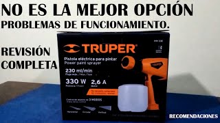 Pistola Eléctrica Para Pintar TRUPER  PIPI33E  Revisión Completa [upl. by Buine]