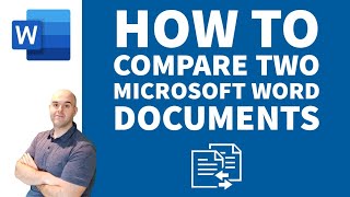 How To Compare Two Microsoft Word Documents [upl. by Anekahs]