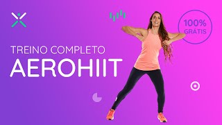 AEROHIIT COMPLETO PARA EMAGRECER EM CASA [upl. by Haig25]