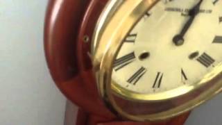 How to wind an antique clock [upl. by Hansel694]