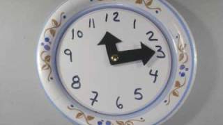 ⏲⏰ How to make an easy paper plate clock for kids  Easy Paper Crafts  simplekidscrafts [upl. by Nyrok]