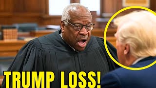 Trump PISSED at CLARENCE THOMAS After COURT LOSS Today [upl. by Hakvir559]