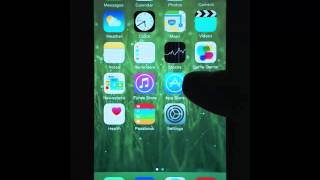 How to  iPhone 6 App store and installing apps [upl. by Hanschen]