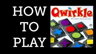 How to Play  Qwirkle  The Games Capital [upl. by Elocon]