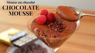 French Chocolate Mousse Simple Steps to Get It Right [upl. by Anivlem]