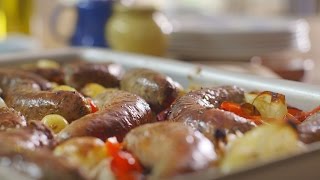 Roasted Sausage Supper recipe  Mary Berrys Absolute Favourites Episode 4 Preview  BBC [upl. by Yup]