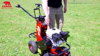 Camon TC07 Turf Cutter Demonstration [upl. by Anayit]