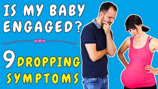 9 Baby Dropping Symptoms  What does it FEEL and LOOK like when baby drops [upl. by Petey]