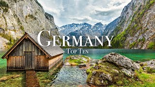 Top 10 Places To Visit In Germany  4K Travel Guide [upl. by Iveksarap]