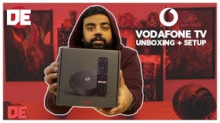 Vodafone TV Unboxing  Setup [upl. by Iznyl702]