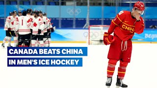 🏒 Mens Ice Hockey Highlights Beijing 2022  China 🆚 Canada [upl. by Stern]