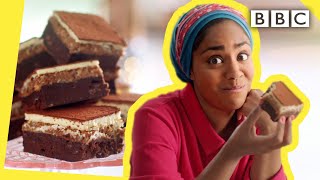 Nadiyas indulgent chocolate brownie recipe  Nadiya Bakes  BBC [upl. by Jeri]