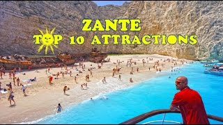 ZANTE TOP 10 ATTRACTIONS [upl. by Lime]