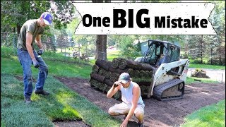 How to Install Sod  MISTAKES  Things you Dont know amp How to do it right Lawncare Seeding DIY [upl. by Eterg]