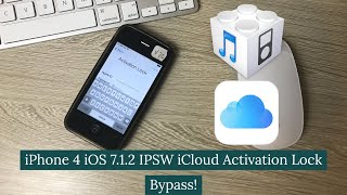 How To Bypass iPhone 4 iCloud Activation Lock iOS 712 2020 The Easy Way Custom IPSW Bypass [upl. by Martinson50]